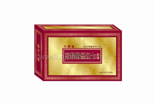 京都納豆紅七膠囊——會銷保健品招商